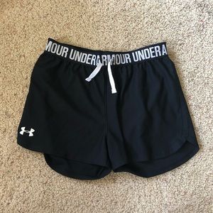 Black under armour shorts